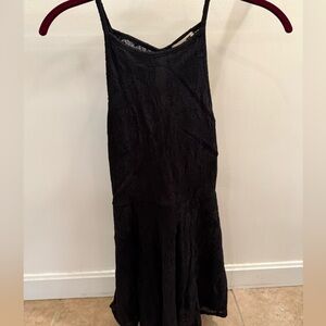 La Hearts Midnight Black Mini Dress